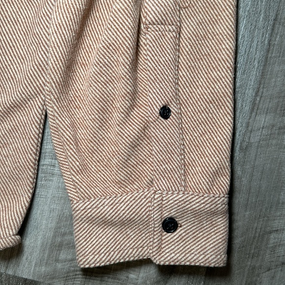 For the Republic Cut & Sewn Heavy Luxe Flannel Comfort Stretch Overshirt - 2XL - Picture 4 of 6